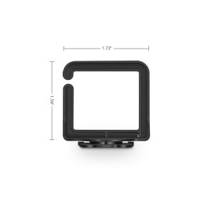 Small Plastic D-ring for Horizontal Cable