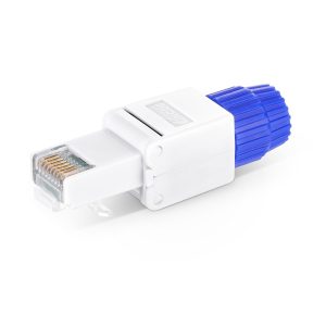 Cat5e/Cat6/Cat6a RJ45 Aletsiz Modüler Fişler