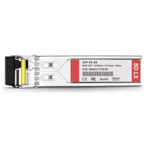 Cisco ONS-SE-100-BX10D Compatible 100BASE-BX-D BiDi SFP