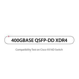 Cisco Compatible QSFP-DD 400GBASE-XDR4 PAM4 1310nm