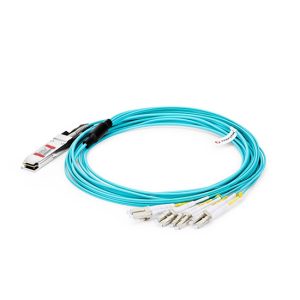 Customized 40G QSFP+ to 4 Duplex