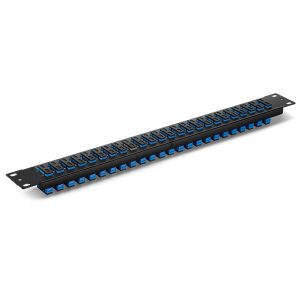 FHU 1U 19'' Fiber Adapter Panel