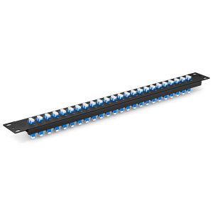 FHU 1U 19'' Fiber Adapter Panel