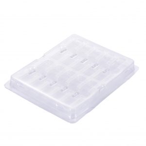 Plastic Packaging Clamshell Box for 10-count