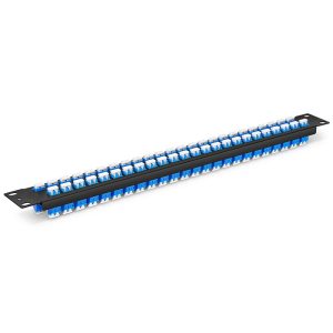 FHU 1U 19'' Fiber Adapter Panel